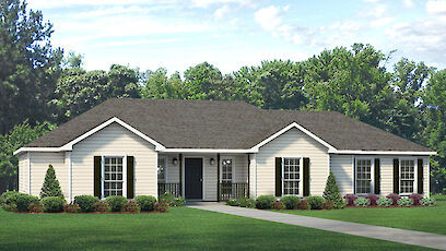 Georgetown 4 BR Contemporary Home Plan